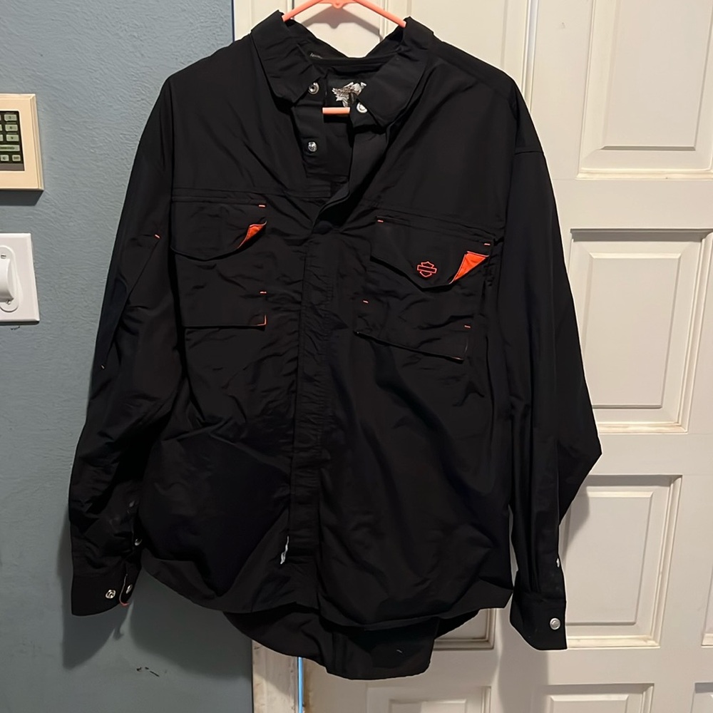 Long sleeve men’s Harley Davidson shirt